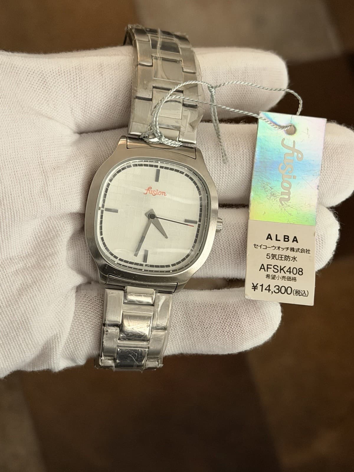 NOS Rare Vintage Alba Fusion VJ21-KEG0 Men’s Quartz Sports Watch JDM 1990s - Image 1
