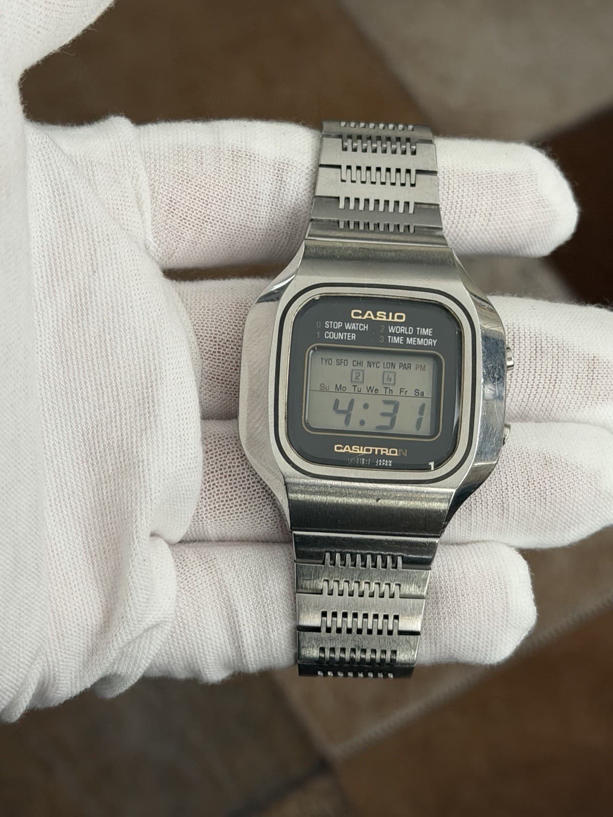 Rare Vintage Casio Casiotron S-14 X-1S Men’s Digital Sports Watch JDM 1970s