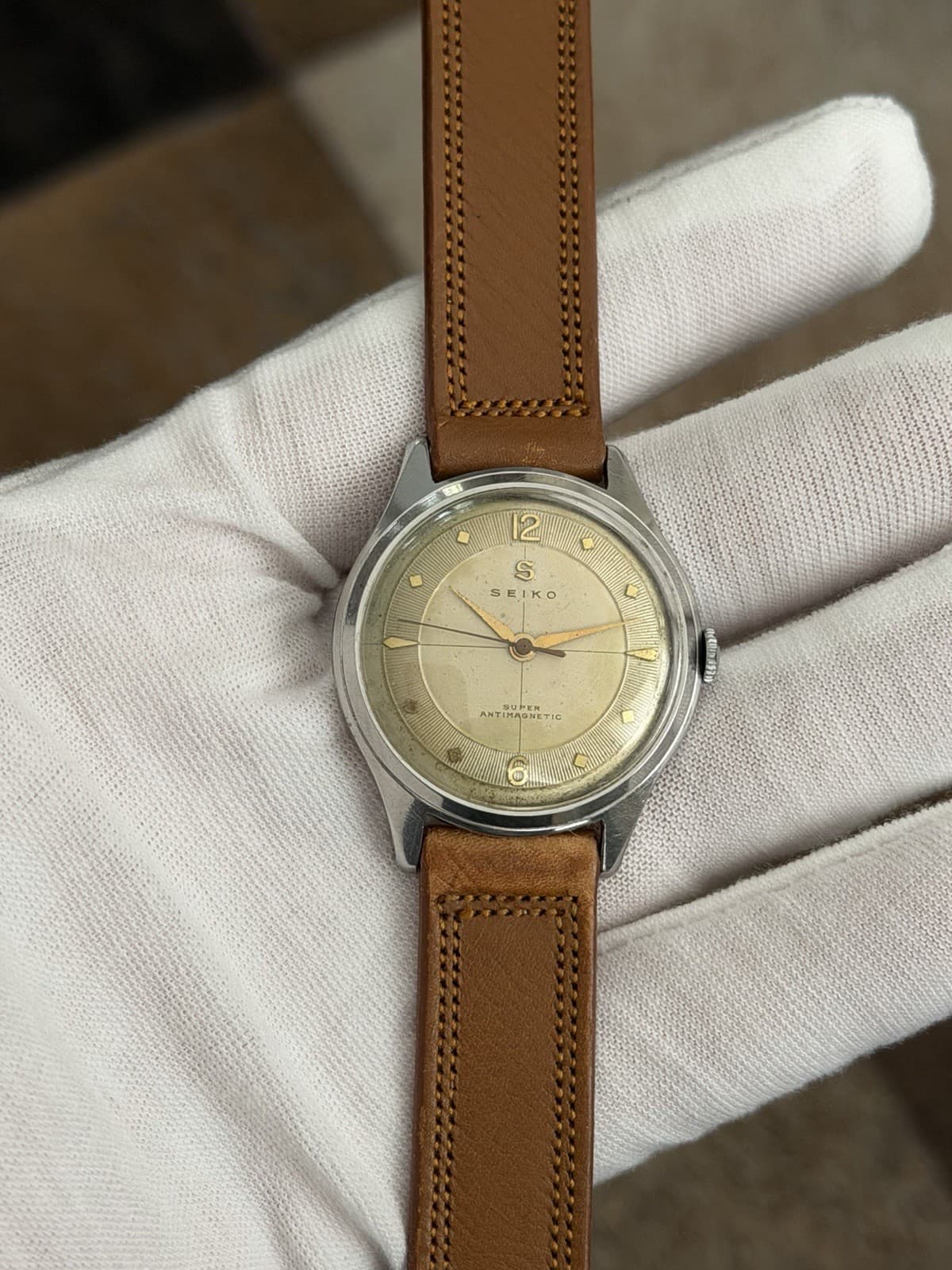 Rare Vintage Seiko Super 1760 Men’s Manual Classic Dress Watch JDM 1950s - Image 1