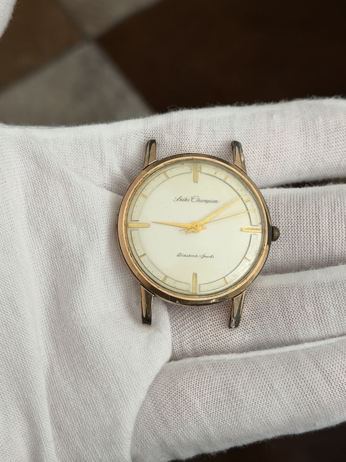 Rare Vintage Seiko Champion J14082 Men’s 17J Manual Classic Dress Watch JDM 60s