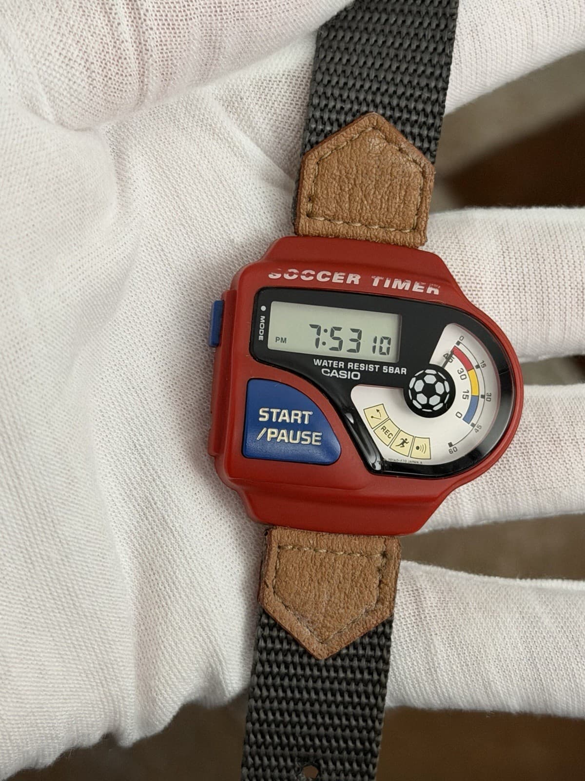 Rare Vintage Casio Soccer Timer SCT-20 Men’s Digital Sports Watch JDM 1980s - Image 1