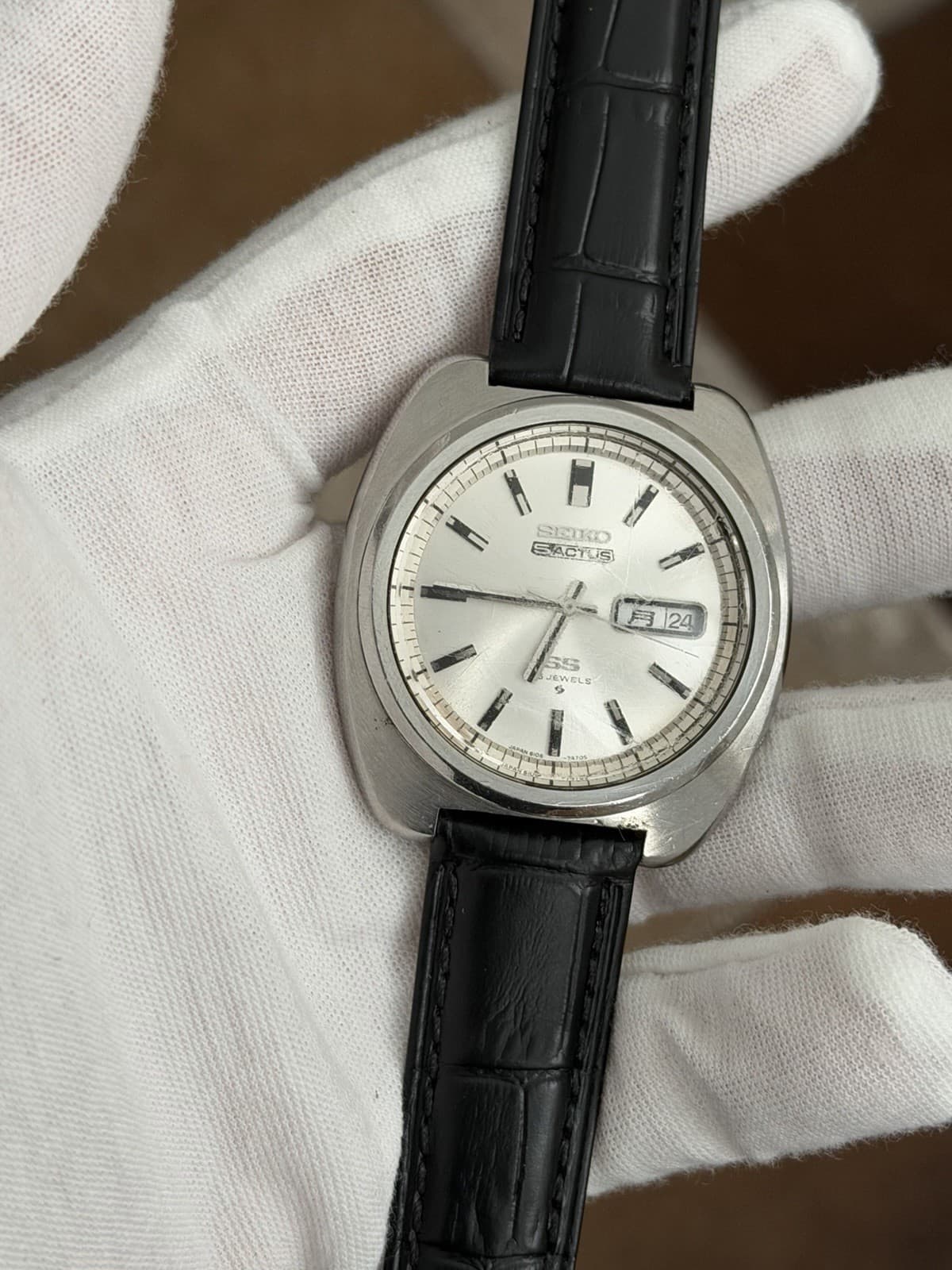 Rare Vintage Seiko 5 Actus 6106-6440 Men’s Automatic Dress Sports Watch JDM 70s