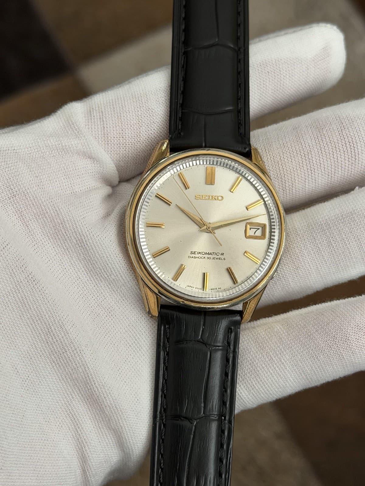 Rare Vintage Seiko Seikomatic-R 8305-9010 Men’s Classic Automatic Watch JDM 60s - Image 1