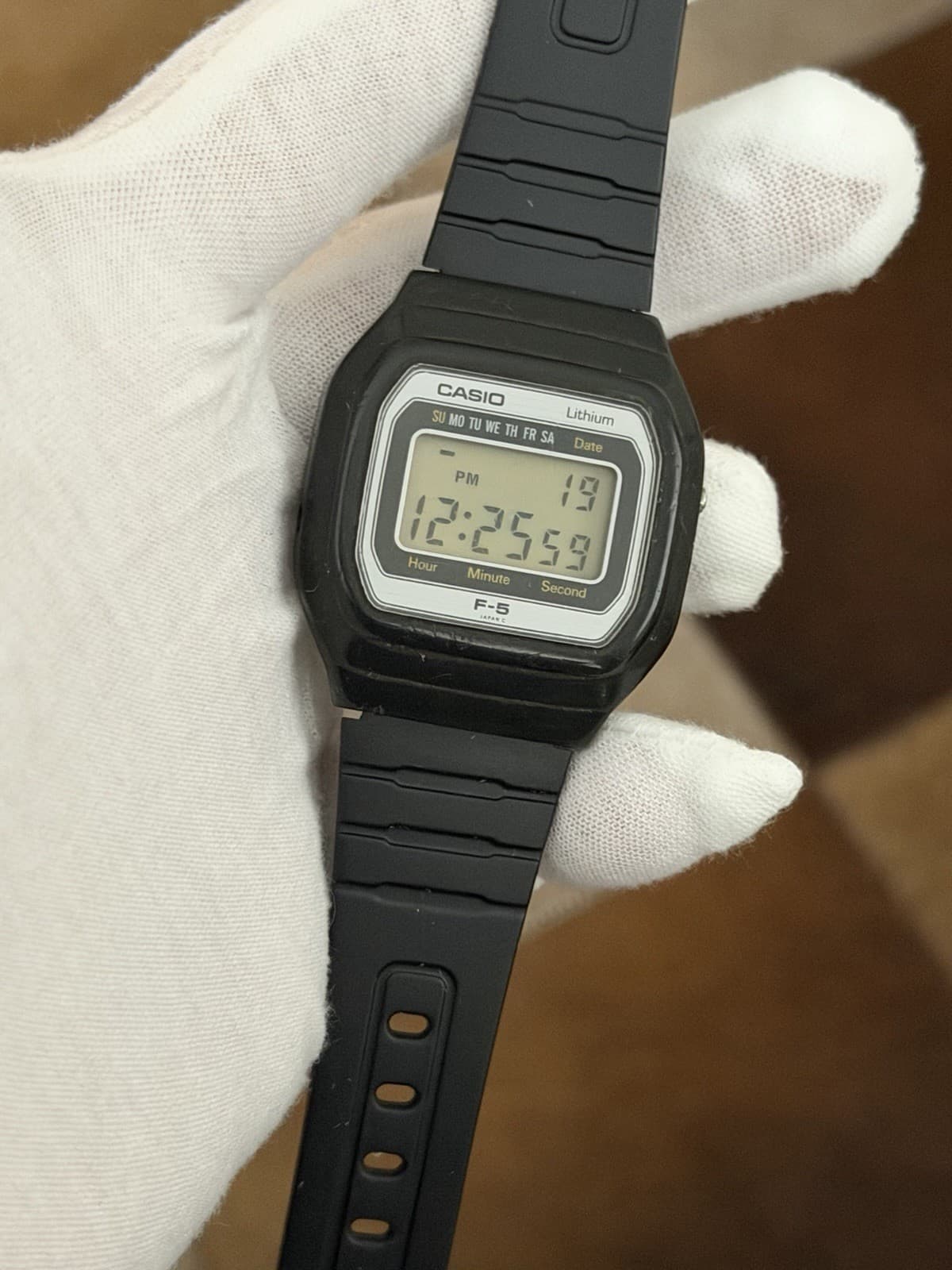 Rare Vintage Casio F-5 Men’s Digital Sports Watch JDM 1970s Module 58 - Image 1