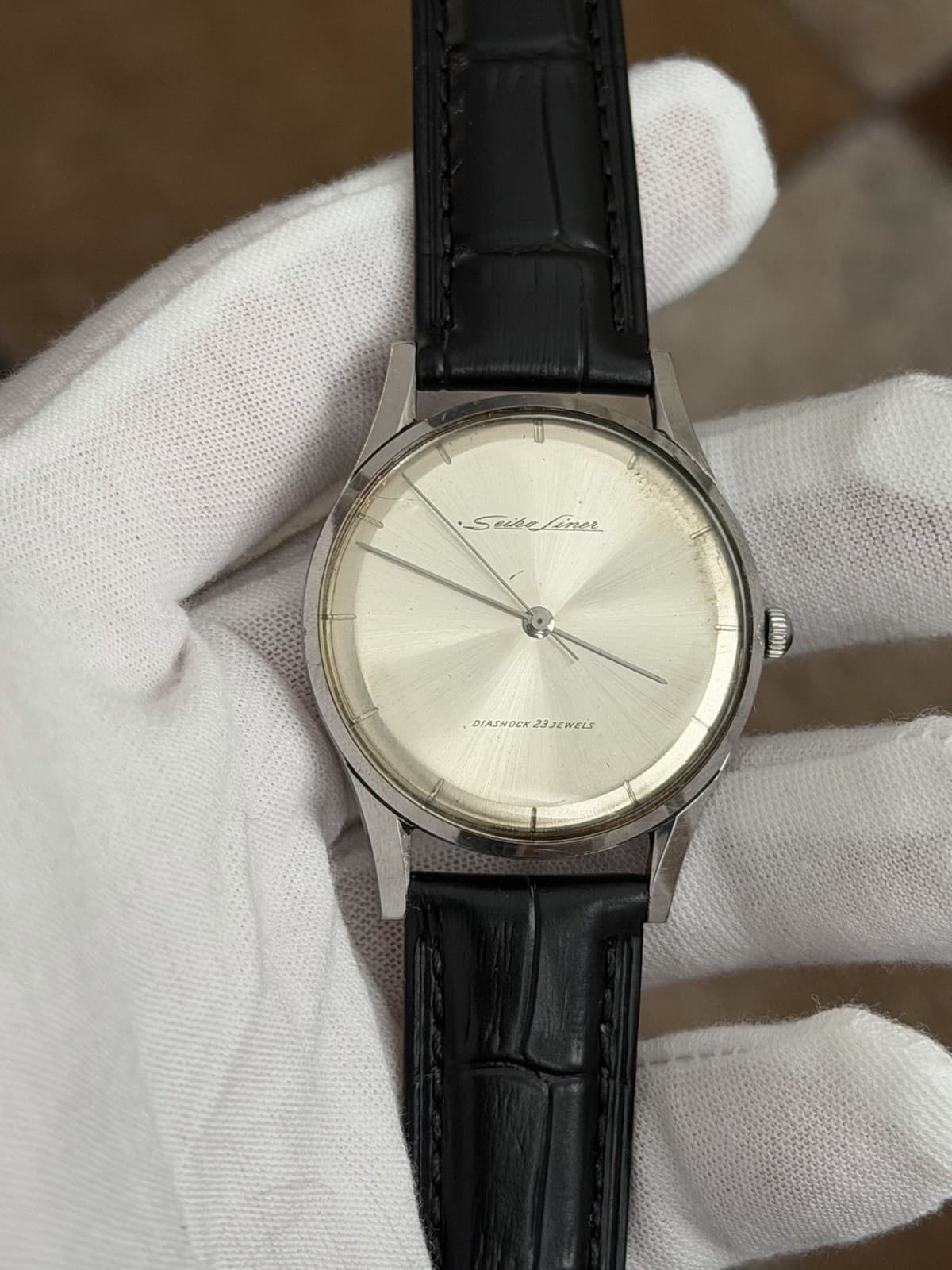 Rare Vintage Seiko Liner 15006 Seikosha 23J Manual Classic Dress Watch JDM 60s - Image 1