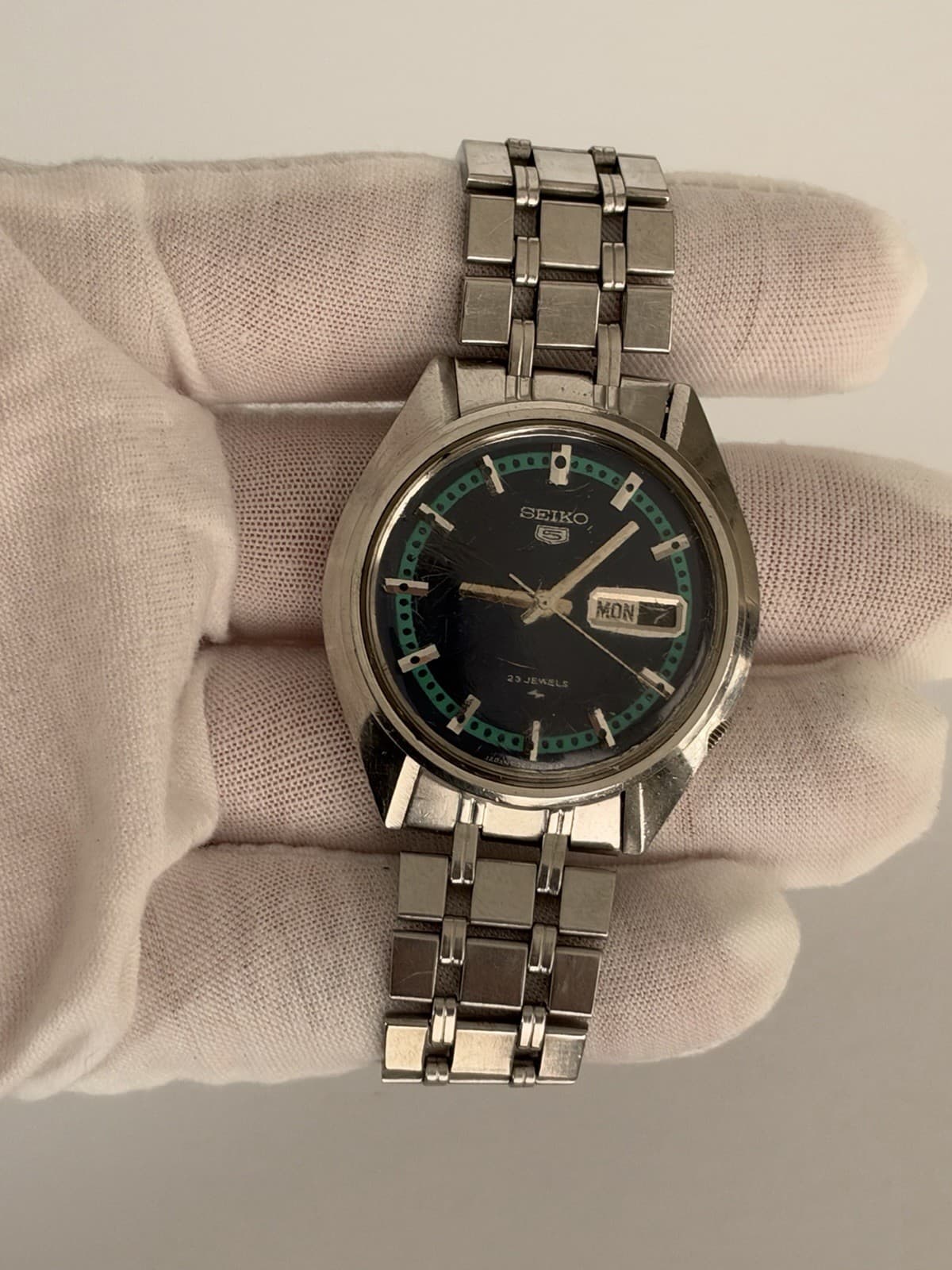 Seiko 5 5126-8110 Men’s Vintage 23J Automatic Dress Sports Watch JDM 1960s