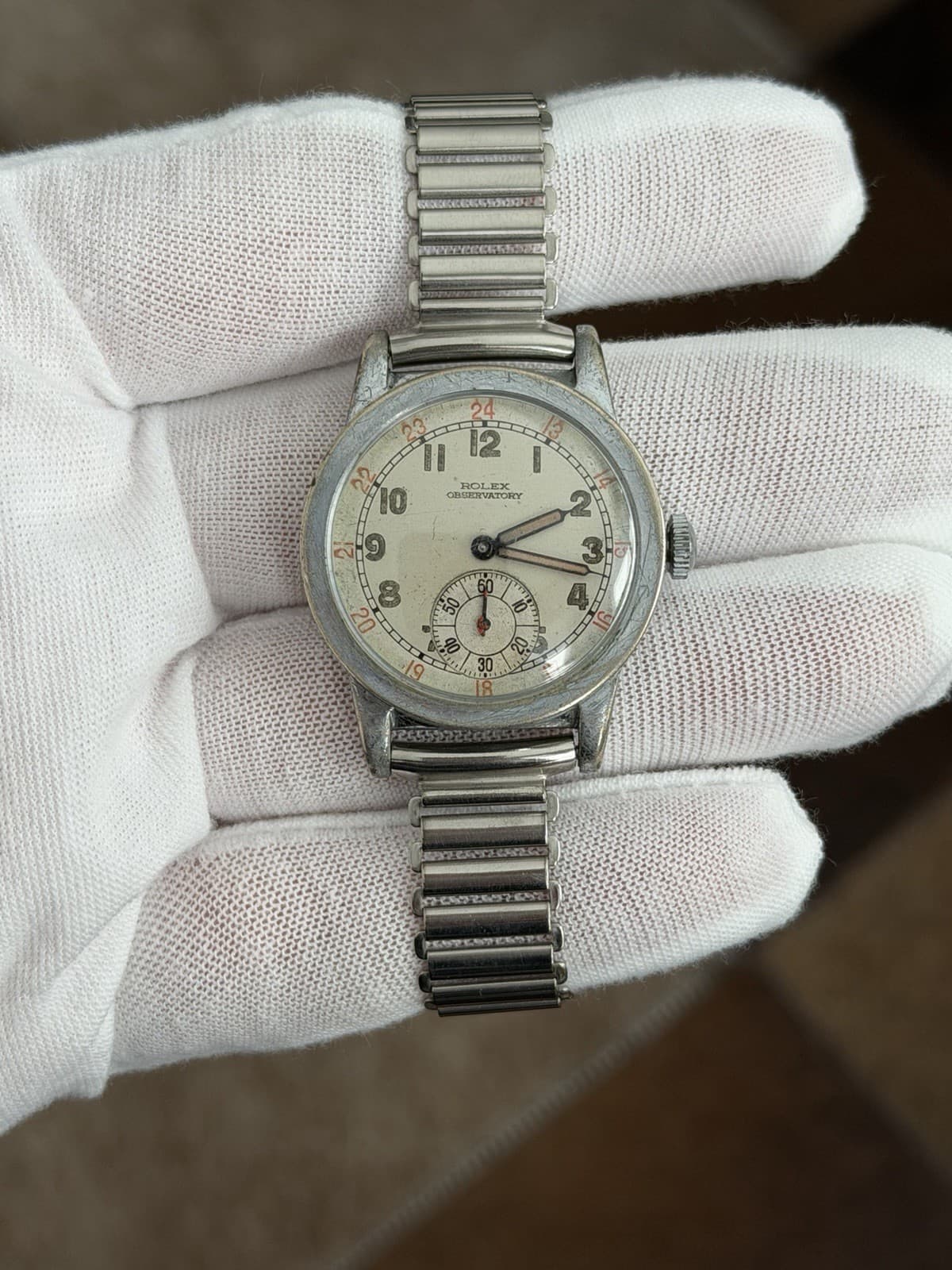 Vintage Rolex Wellington Observatory WW2 Men’s Military Watch - Image 1