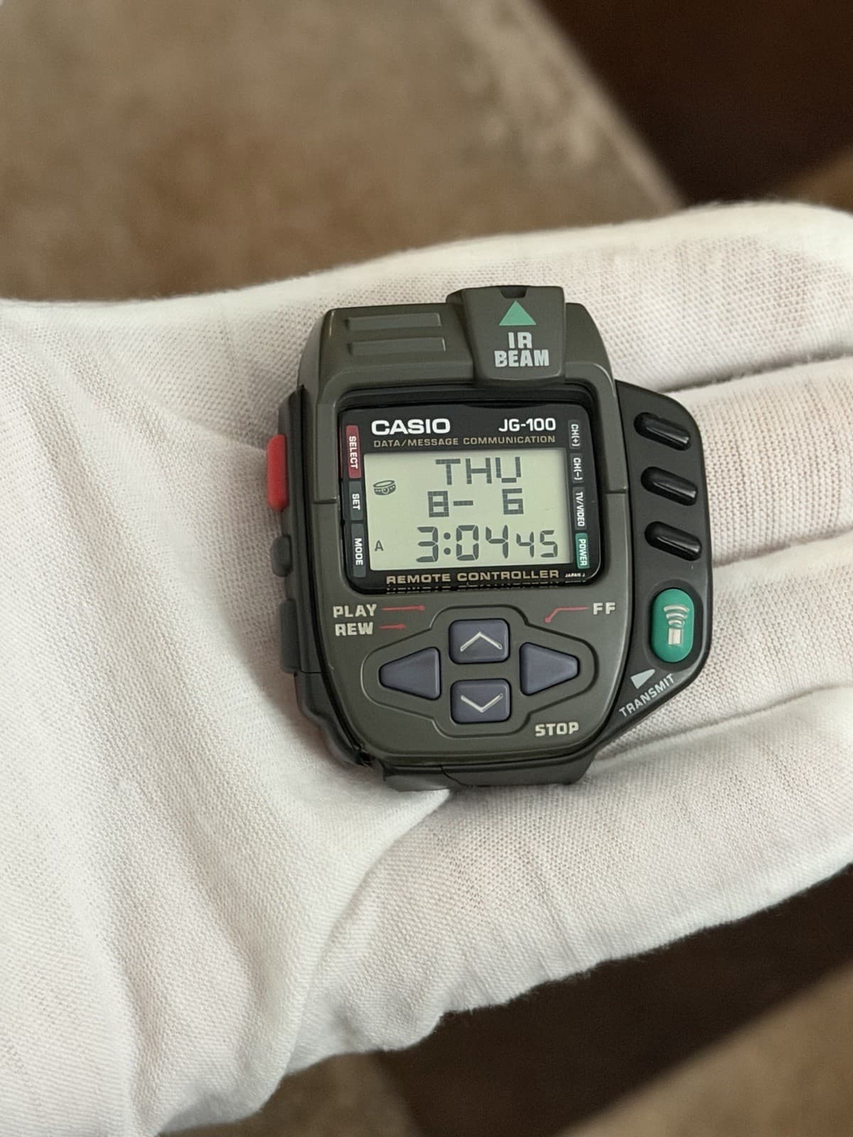 Rare Vintage Casio Super Cyber Cross JG-100 Men’s Digital Game Watch JDM 1990s