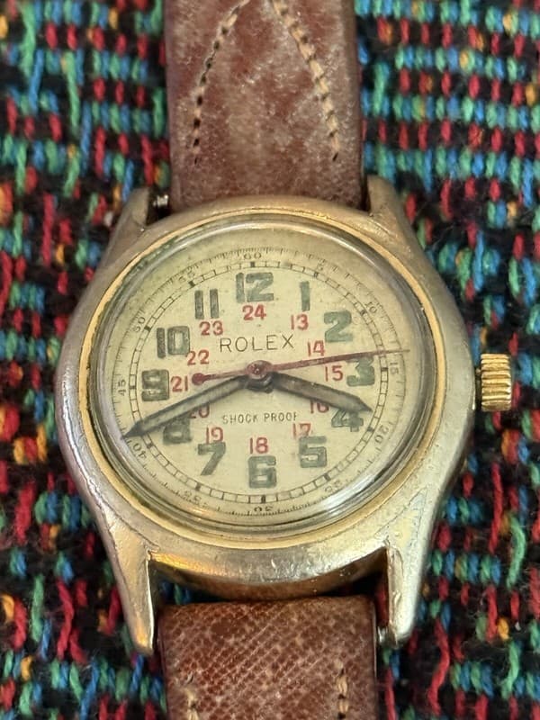 Vintage Rolex WW2 Military Watch