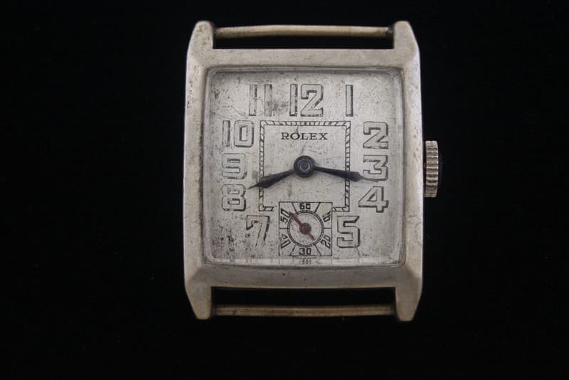 Vintage Rolex Men’s Art Deco Nickel Watch