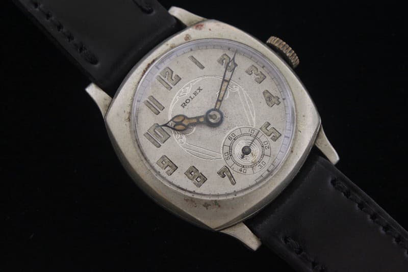 Vintage Rolex Men’s Unique Dial Nickel Watch