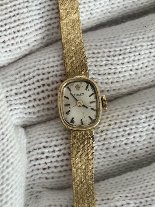 Vintage Rolex 14k Solid Gold Cocktail Watch