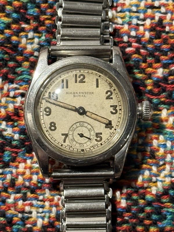 Vintage Rolex Oyster Royal WW2 Military Watch