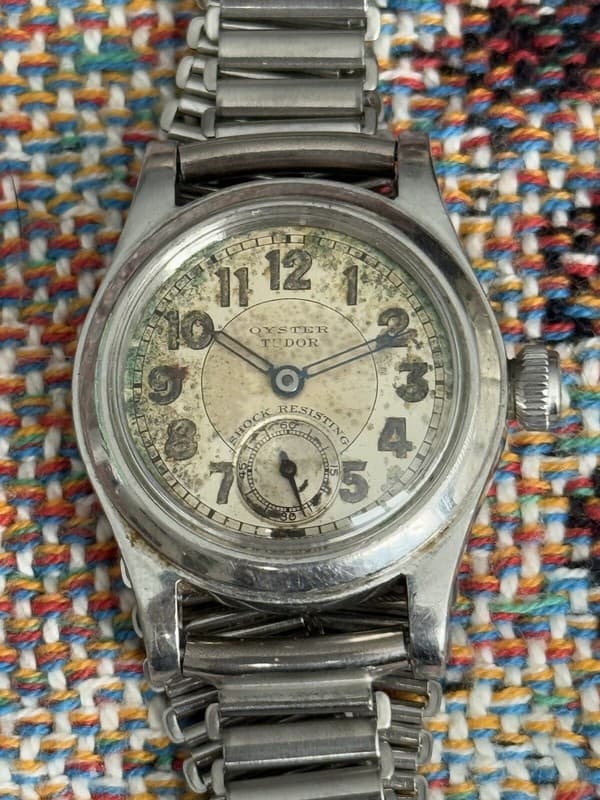 Vintage Rolex Oyster Tudor WW2 Military Watch