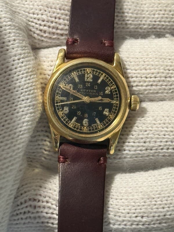 Vintage Rolex Oyster Recorda WW2 Military Watch