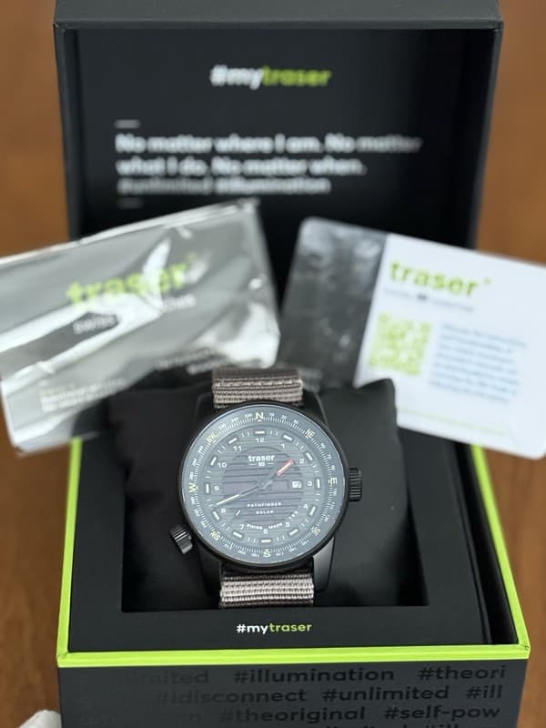 Traser P68 Pathfinder Solar Tritium Men’s Military Watch