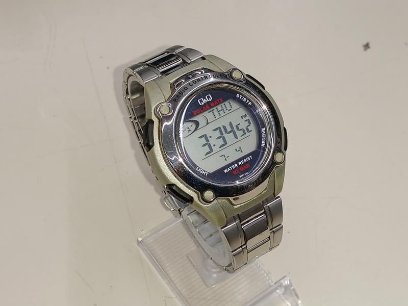 Citizen Q&Q Chronograph Solar Digital Radio DP62 Men’s Watch