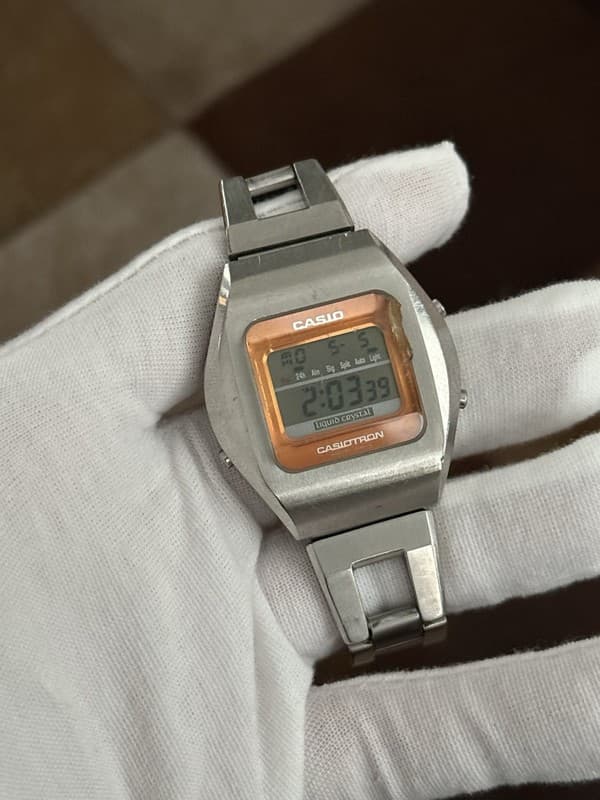 Vintage Casio Casiotron TRN-110 Men’s Digital Watch Module 1670 JDM