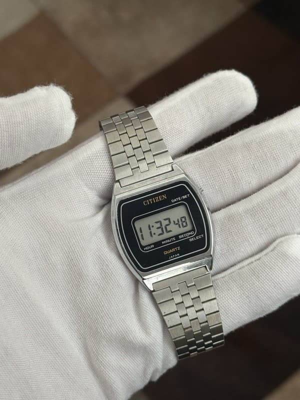 Vintage Citizen Quartz Digital P040-311051 DX-5033 1970’s Men’s Watch - Working
