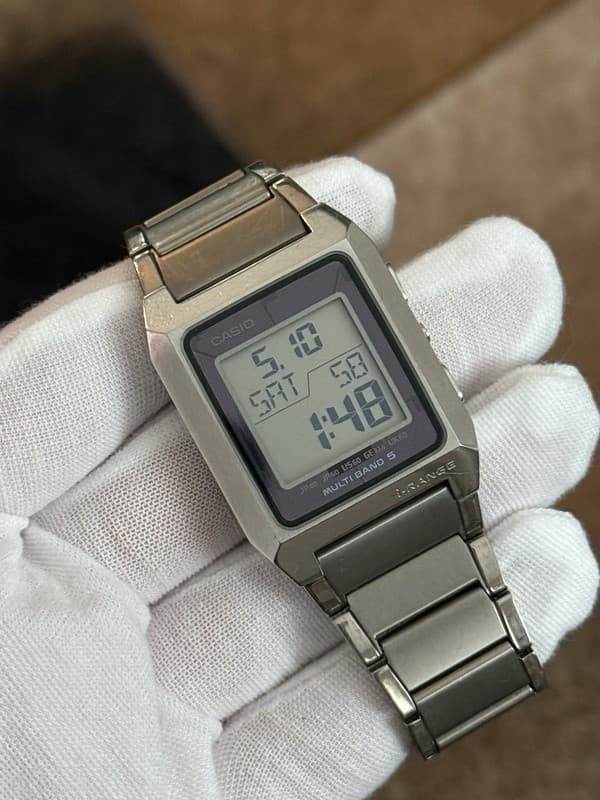 Vintage Casio I-Range IRW-M200 Wave Ceptor Tough Solar Atomic Digital Watch 3019