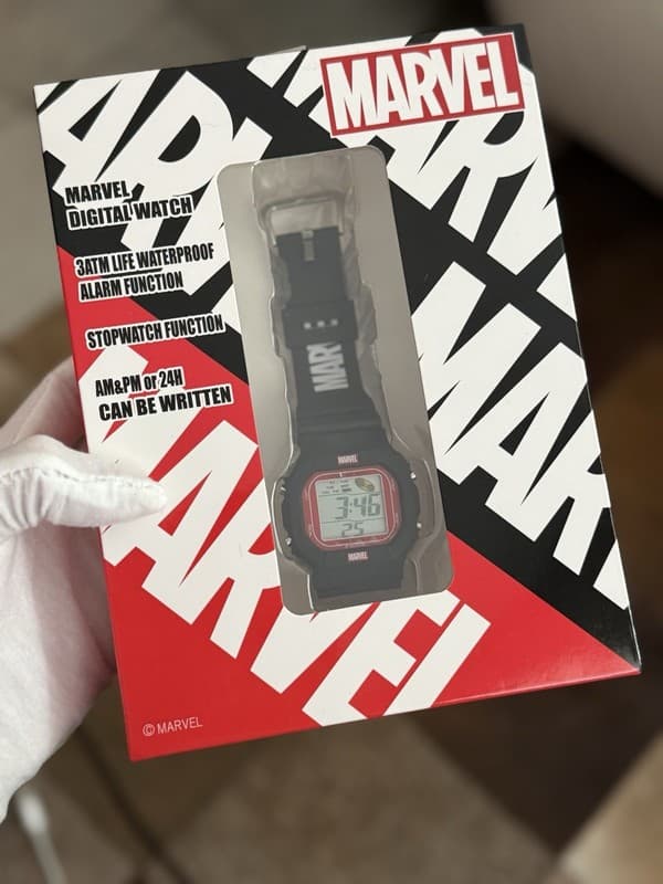 Vintage Marvel Comics Men’s Digital Sports Watch Japan Exclusive JDM - Brand New