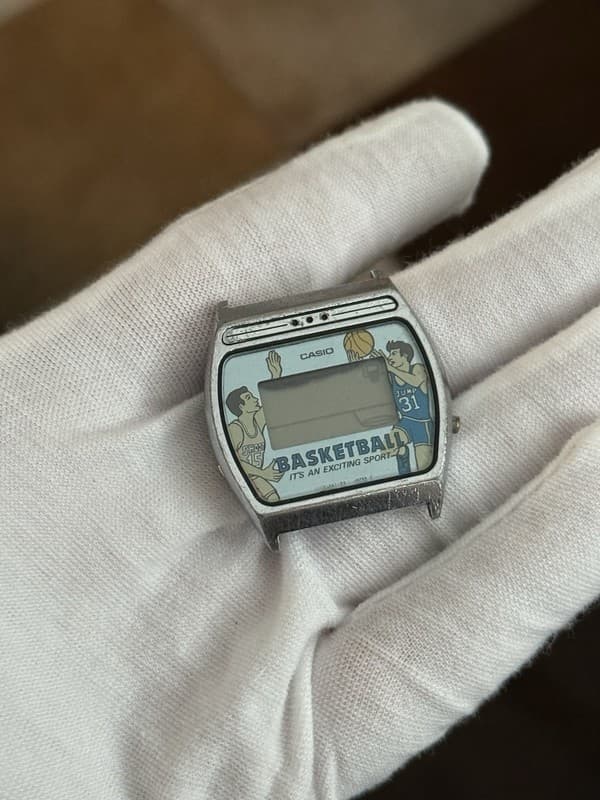 Rare Vintage Casio GF-11 1980’s Basketball Game Watch Module 209 - For Repair