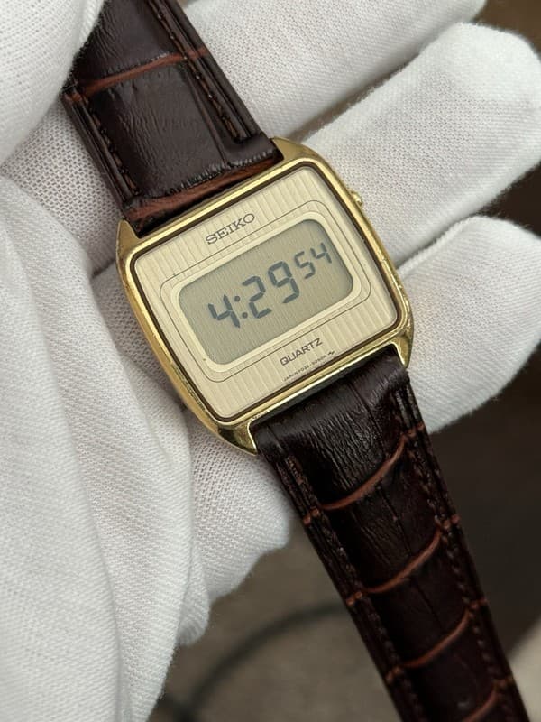 Vintage Seiko F033-5000 1970’s Men’s Digital Quartz Watch Japan Fully Functional