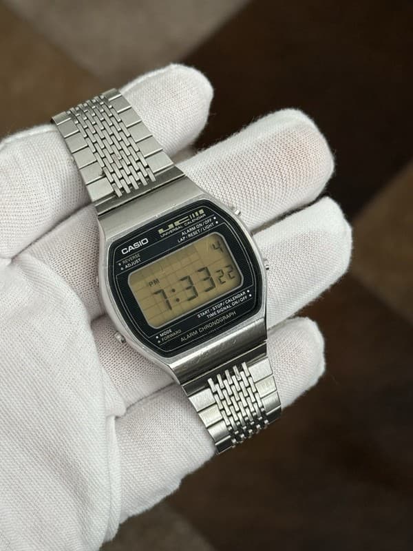 Vintage Casio Casiotron Universal Calendar 79CS-51 Men’s JDM Digital Watch 1980s