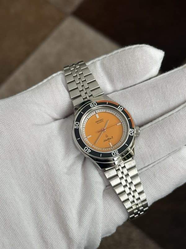 Rare Vintage Seiko Silver Wave Watch 2621-0050 JDM Near Mint 1970s - For Repair