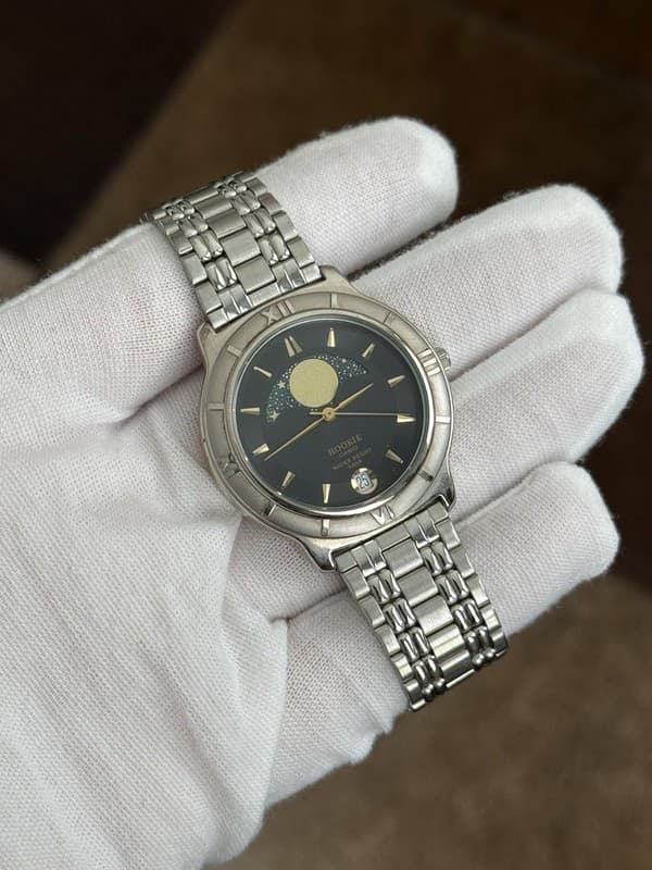 Rare Vintage Casio Rookie RKT-5017 Moon Phase Calendar Men’s Watch Mod. 868 JDM