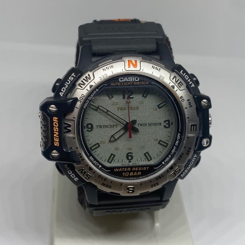 Rare Vintage Casio Pro Trek PRT-50 Twincept Ana-Digi Men’s Sports Watch JDM 90s