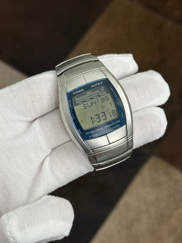 Rare Vintage Casio HOTBIZ HBZ-100 Digital Men’s Watch JDM 1990s - Repair