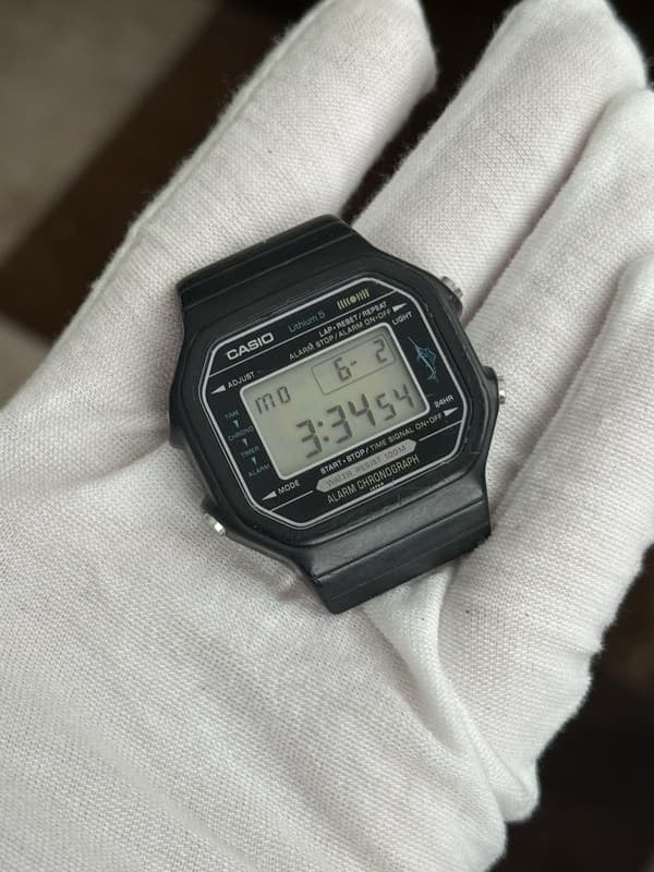Vintage Casio Marlin H110 Men’s Digital Sports Watch Mod. 106 JDM 1980s - Repair