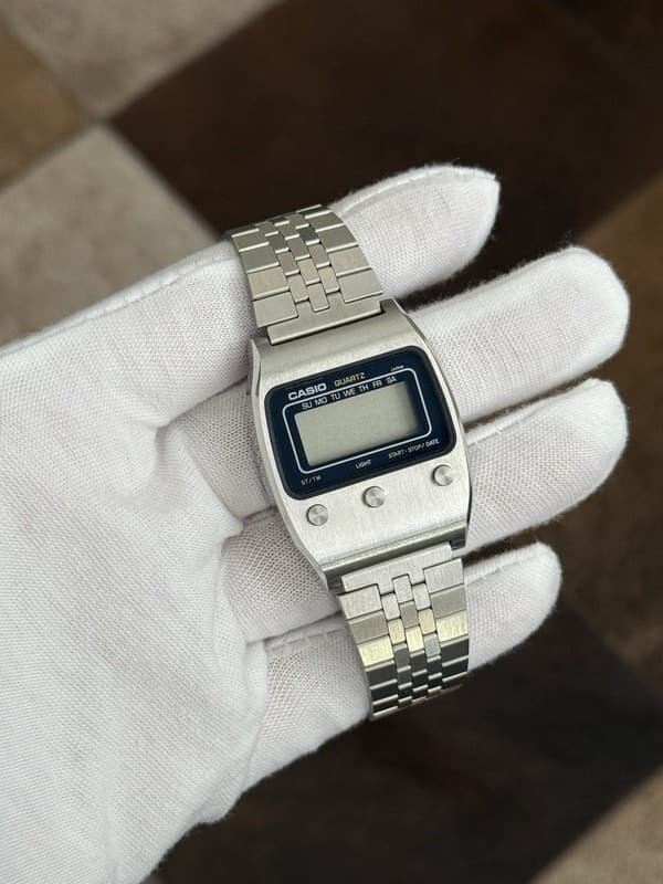 Mint Rare Vintage Casio 50QS-17 3-Button Digital Men’s Watch JDM 1970s - Repair