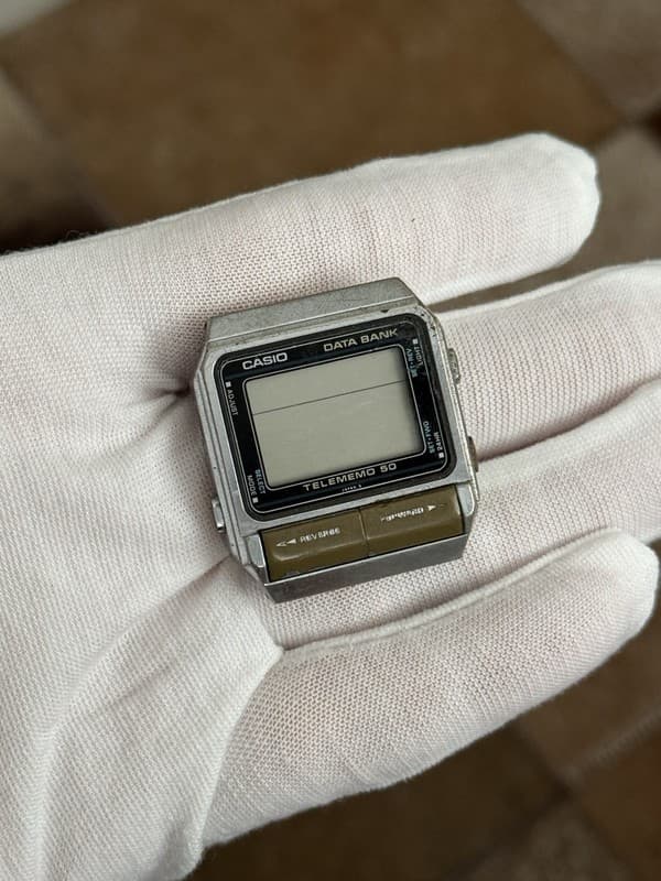 Rare Vintage Casio DB-500 Telememo 50 Men’s Digital Watch Mod.262 1980s - Repair