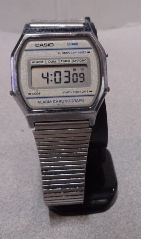 Vintage Casio SA-53 Digital Alarm Chronograph Watch Mod. 145 JDM 1970s - Repair