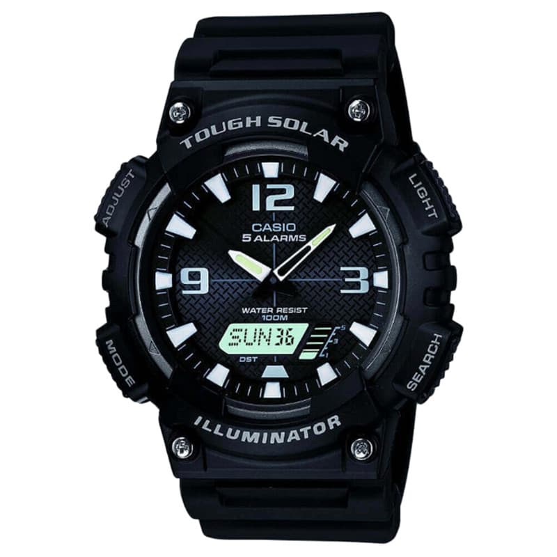 Vintage Casio Tough Solar Illuminator AQ-S810W Ana-Digi Men’s Watch JDM - Repair