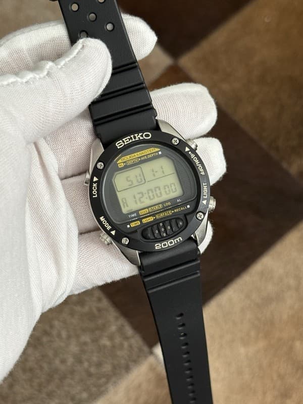 Rare Vintage Seiko Scuba Master M705-5A00 Men’s Digital Diver Watch JDM - Repair