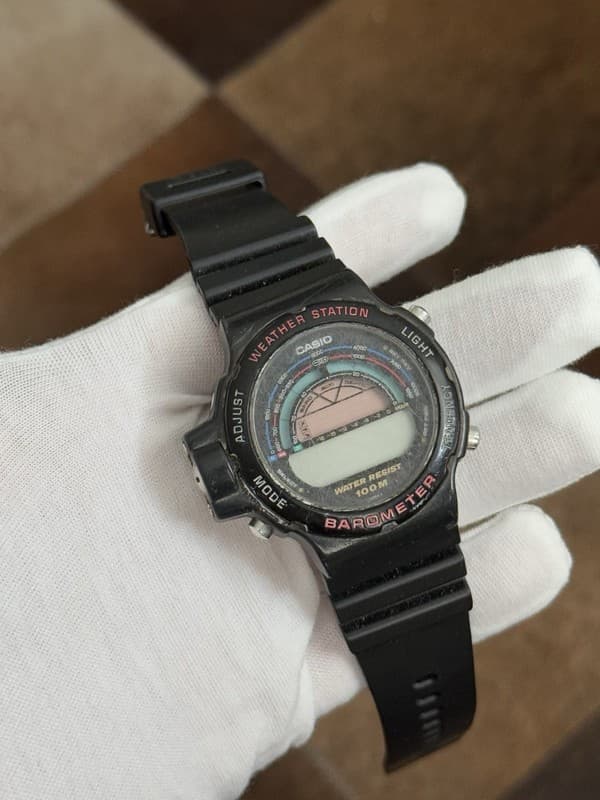 Vintage Casio BM-500W Weather Station Digital Barometer Watch Mod. 923 - Repair