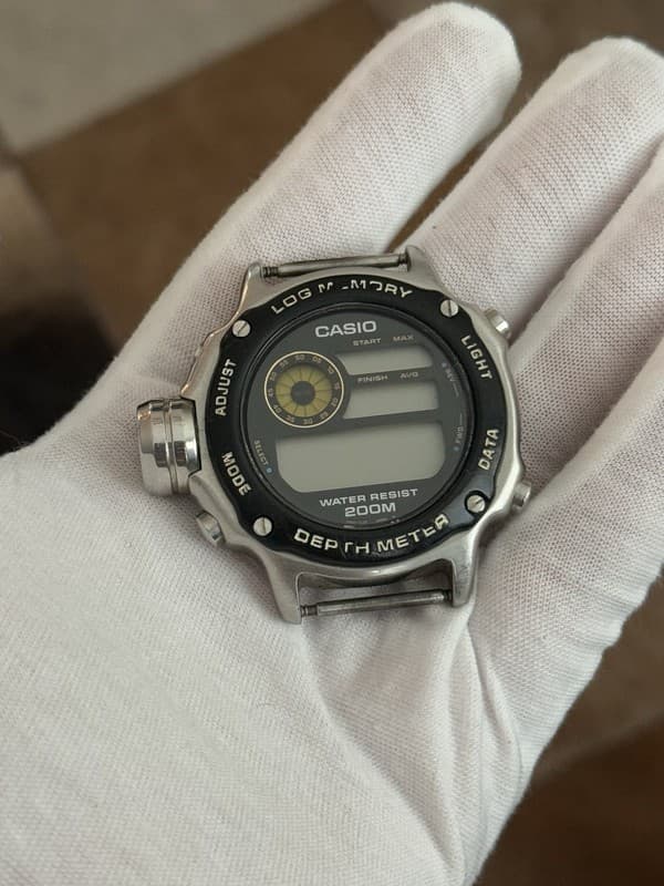 Rare Vintage Casio DEP-510 Men’s Digital Diver Sports Watch Mod. 982 - Repair