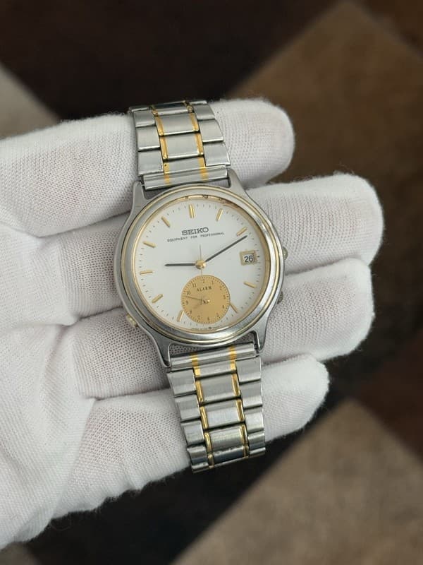 Vintage Seiko 5T32-7A00 “Equipment for Professional” Men’s JDM Watch - Repair