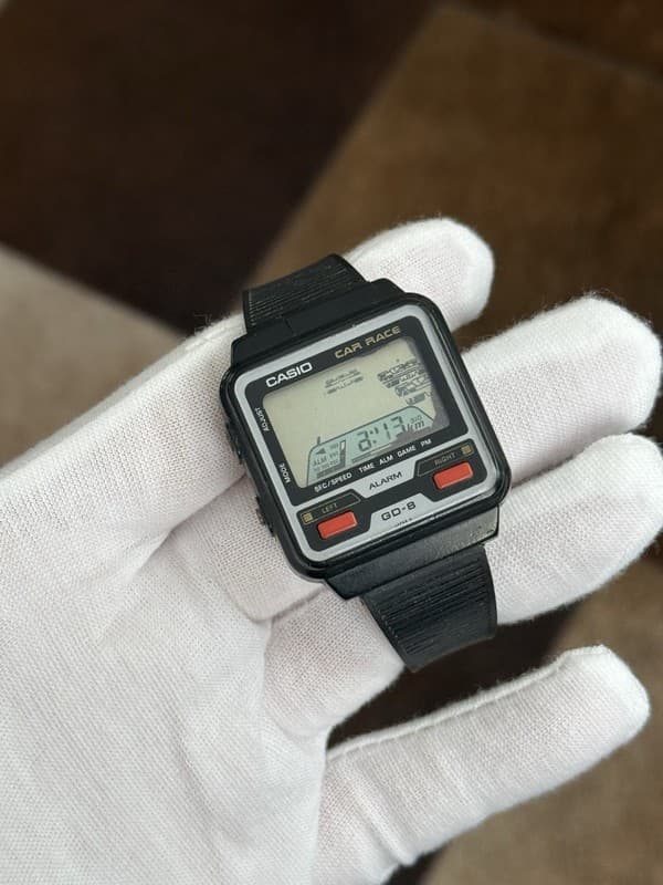 Rare Vintage Casio GD-8 Car Race Digital Game Watch Mod. 233 JDM 1980s - Repair
