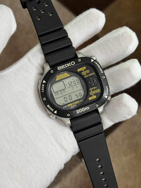 Rare Vintage Seiko Scuba Master M726-5A10 Men’s Digital Diver Watch JDM - Repair