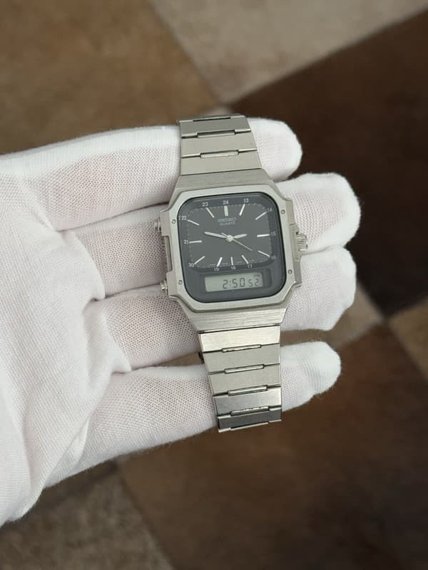 Rare Vintage Seiko Ana-Digi H449-535A Men’s Watch JDM 1980s