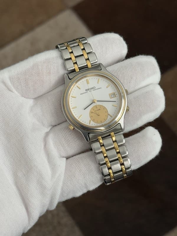 Vintage Seiko 5T32-7A00 “Equipment for Professional” Men’s Alarm Watch JDM 1990s