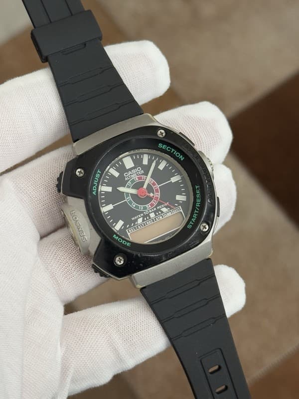 Rare Vintage Casio Pro Trek APX-100 Altimeter Ana-Digi Sports Watch JDM - Repair