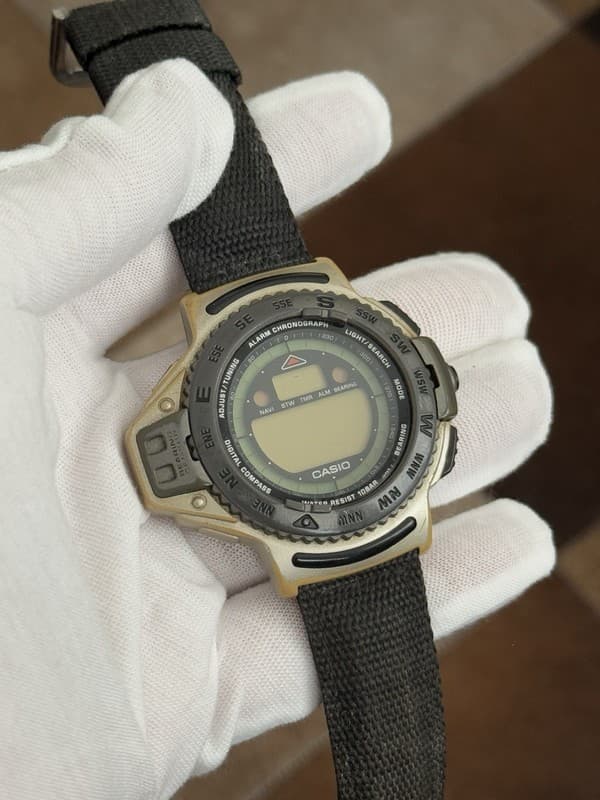 Rare Vintage Casio CPW-210 Digital Compass Men’s Sports Watch JDM 90s - Repair