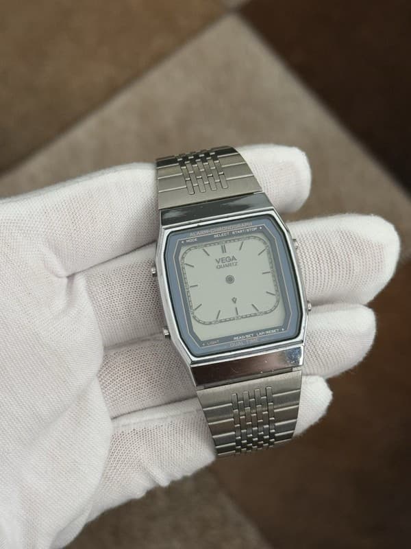 Rare Vintage Citizen Vega ADEC 9568-392761 Men’s Digital Watch JDM 80s - Repair