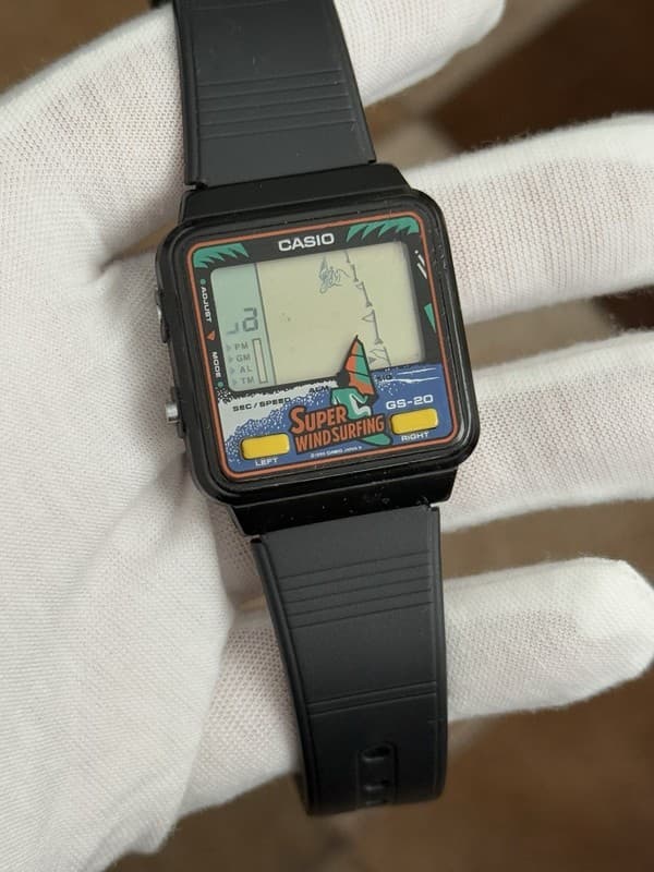 Rare Vintage Casio Super Windsurfing GS-20 Digital Game Watch JDM 1980s - Repair