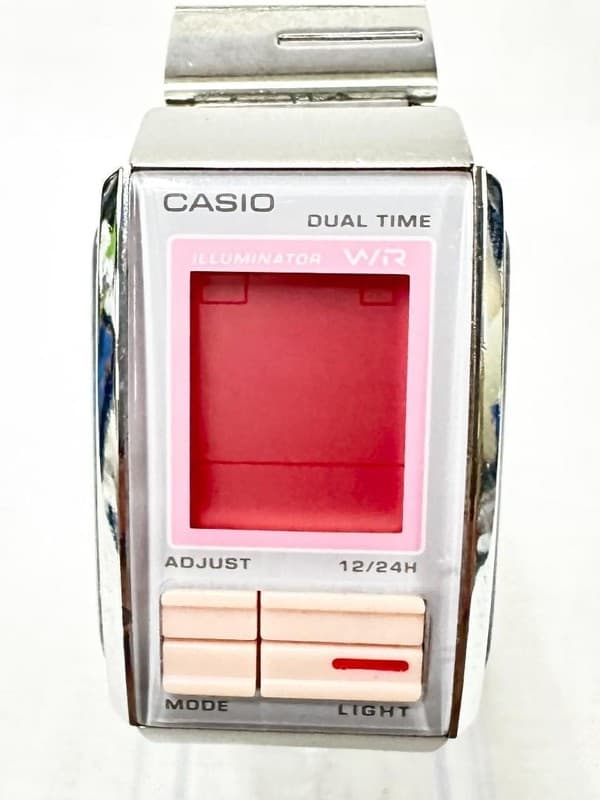 Rare Vintage Casio Futurist LA-201W Dual Time Illuminator Watch JDM 90s - Repair